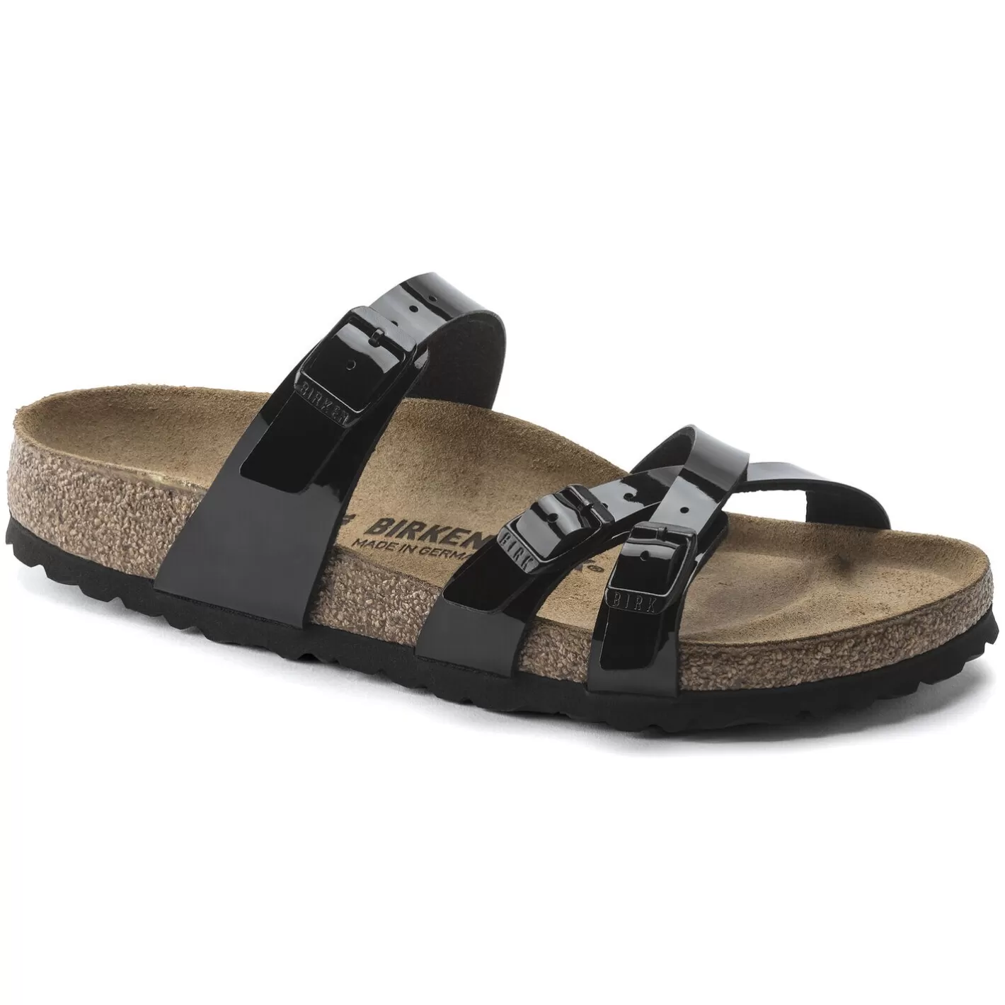 Clearance Birkenstock Franca Patent Black