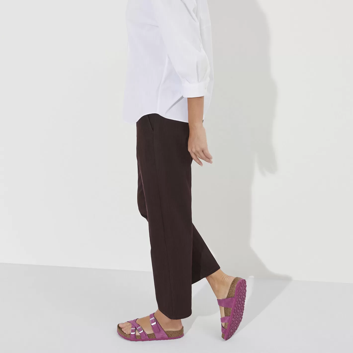 Flash Sale Birkenstock Franca Soft Footbed Dark Fuchsia