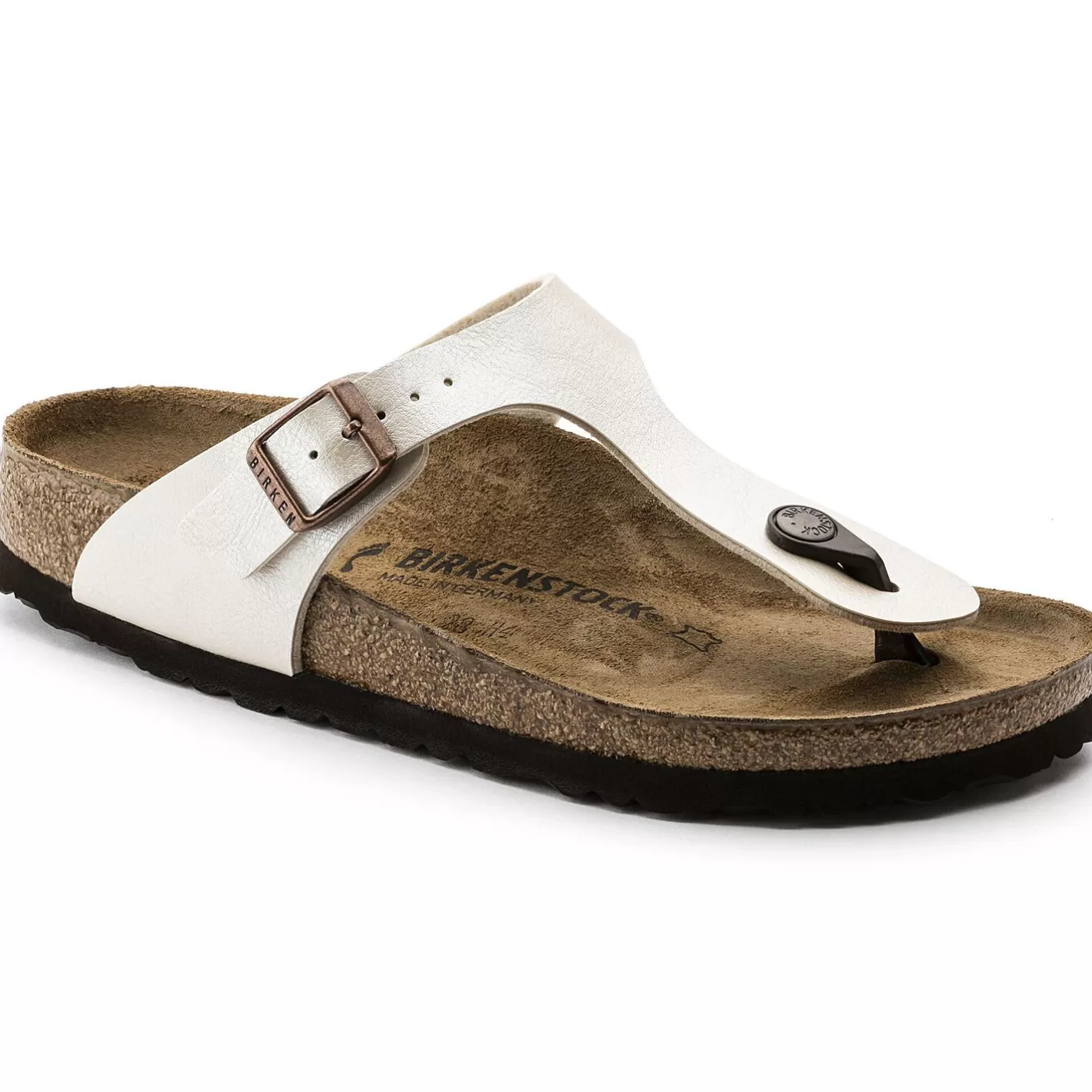 Sale Birkenstock Gizeh Graceful Pearl White