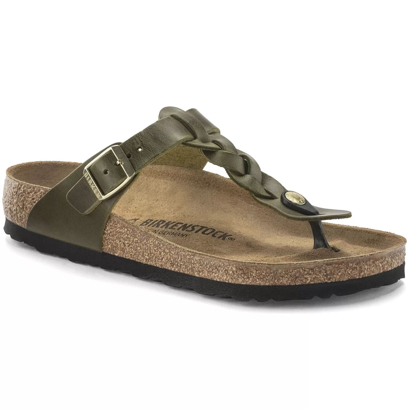Cheap Birkenstock Gizeh Olive Green