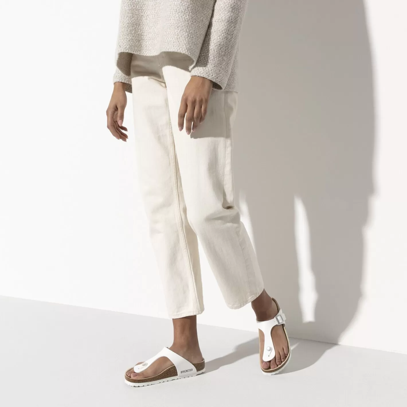 Discount Birkenstock Gizeh White