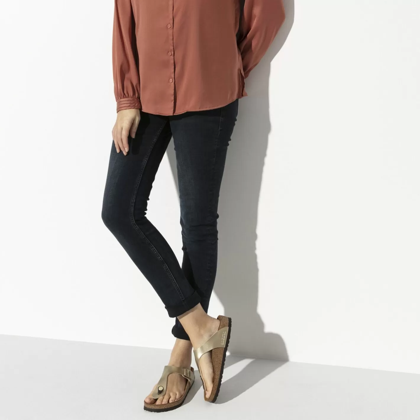 Store Birkenstock Gizeh Gold