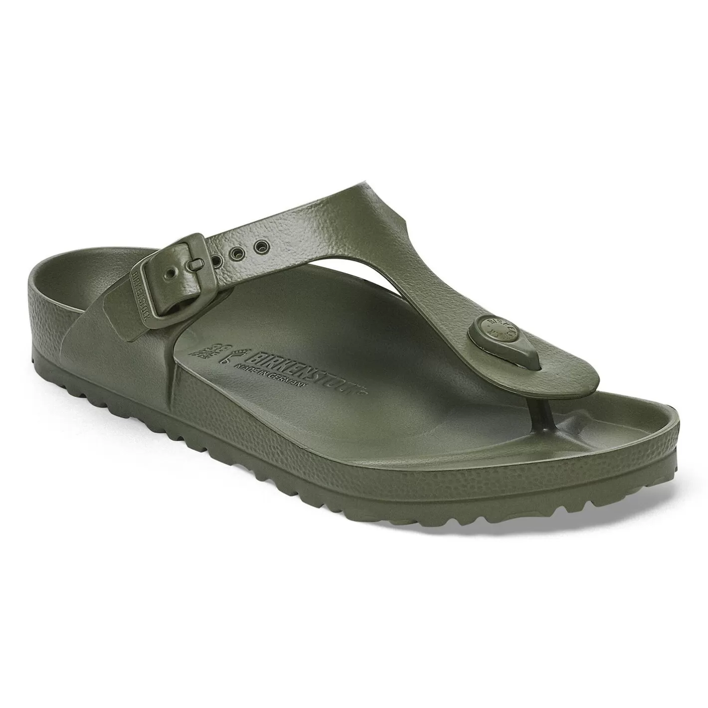 Shop Birkenstock Gizeh Essentials Khaki