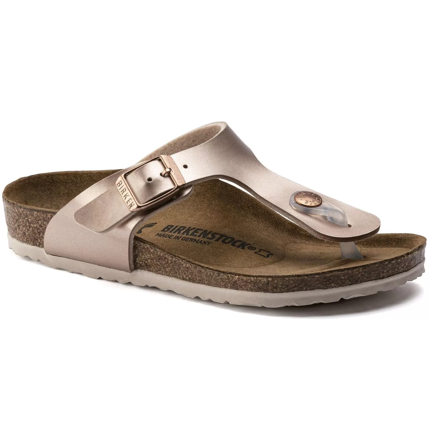 Sale Birkenstock Gizeh Kids Electric Metallic Copper