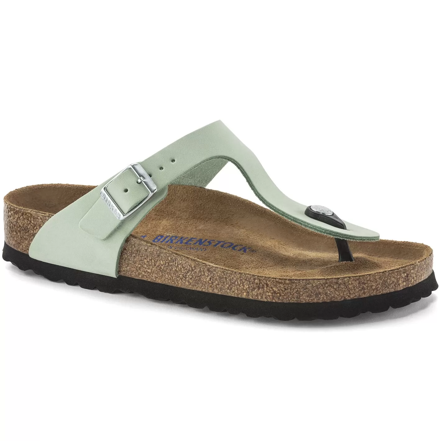 Cheap Birkenstock Gizeh Soft Footbed Matcha