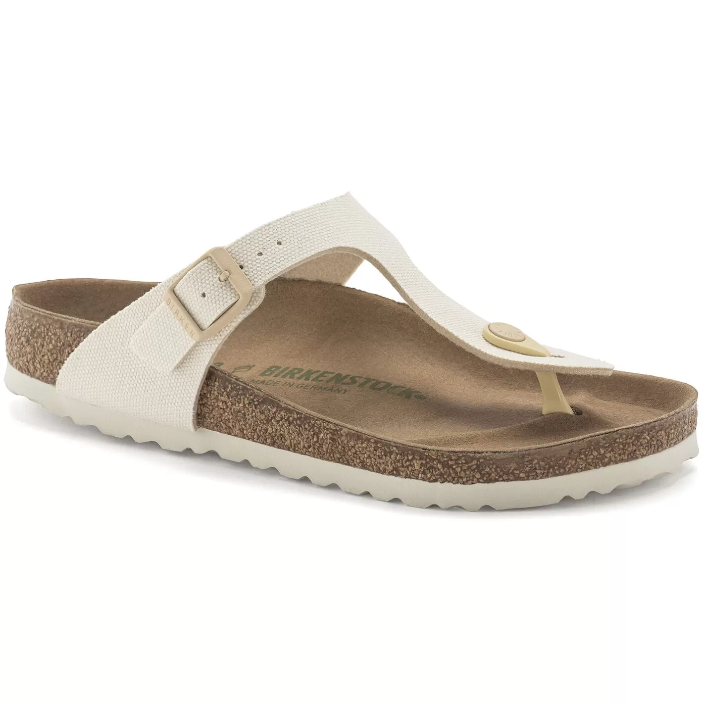Flash Sale Birkenstock Gizeh Vegan Canvas Eggshell