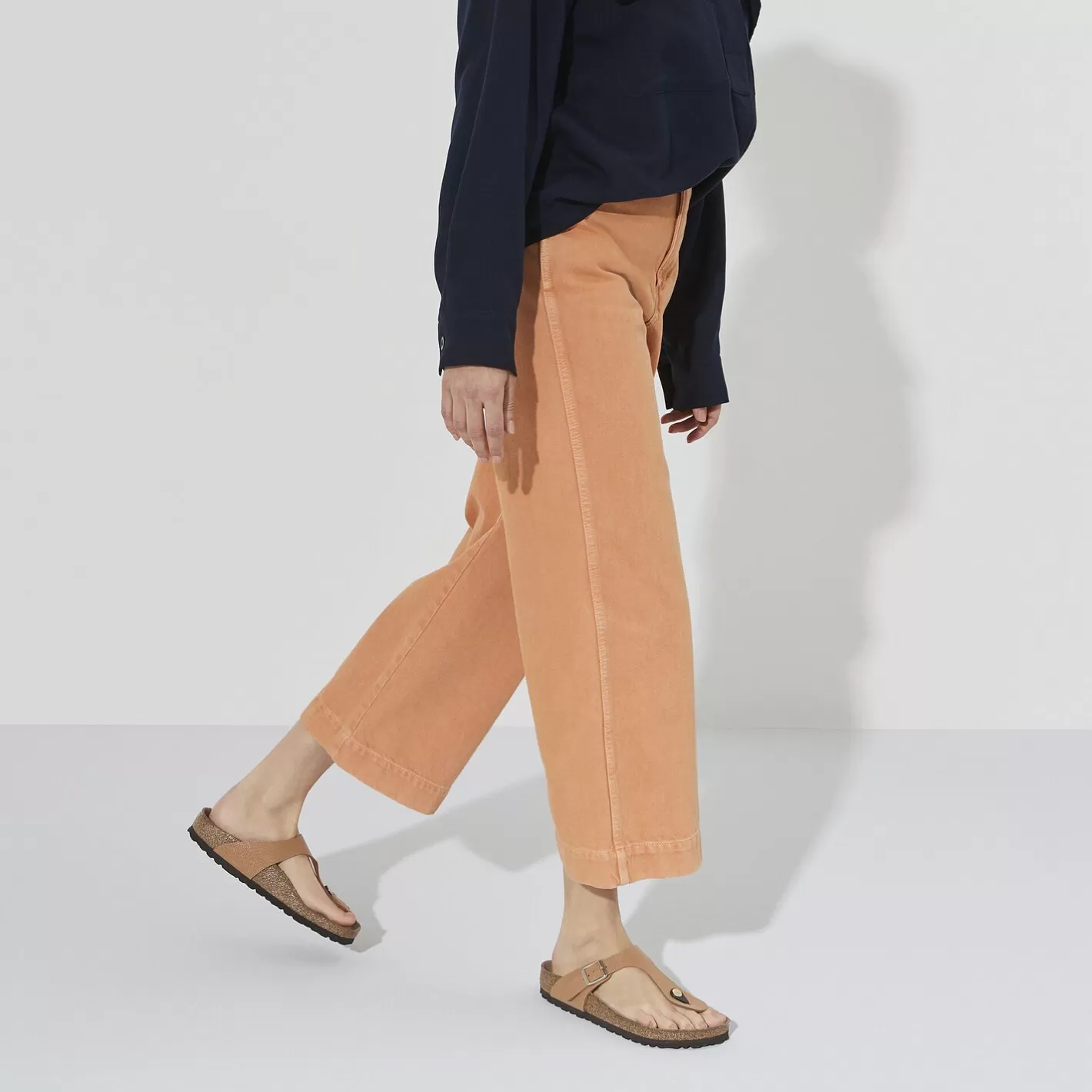 New Birkenstock Gizeh Vegan Pecan