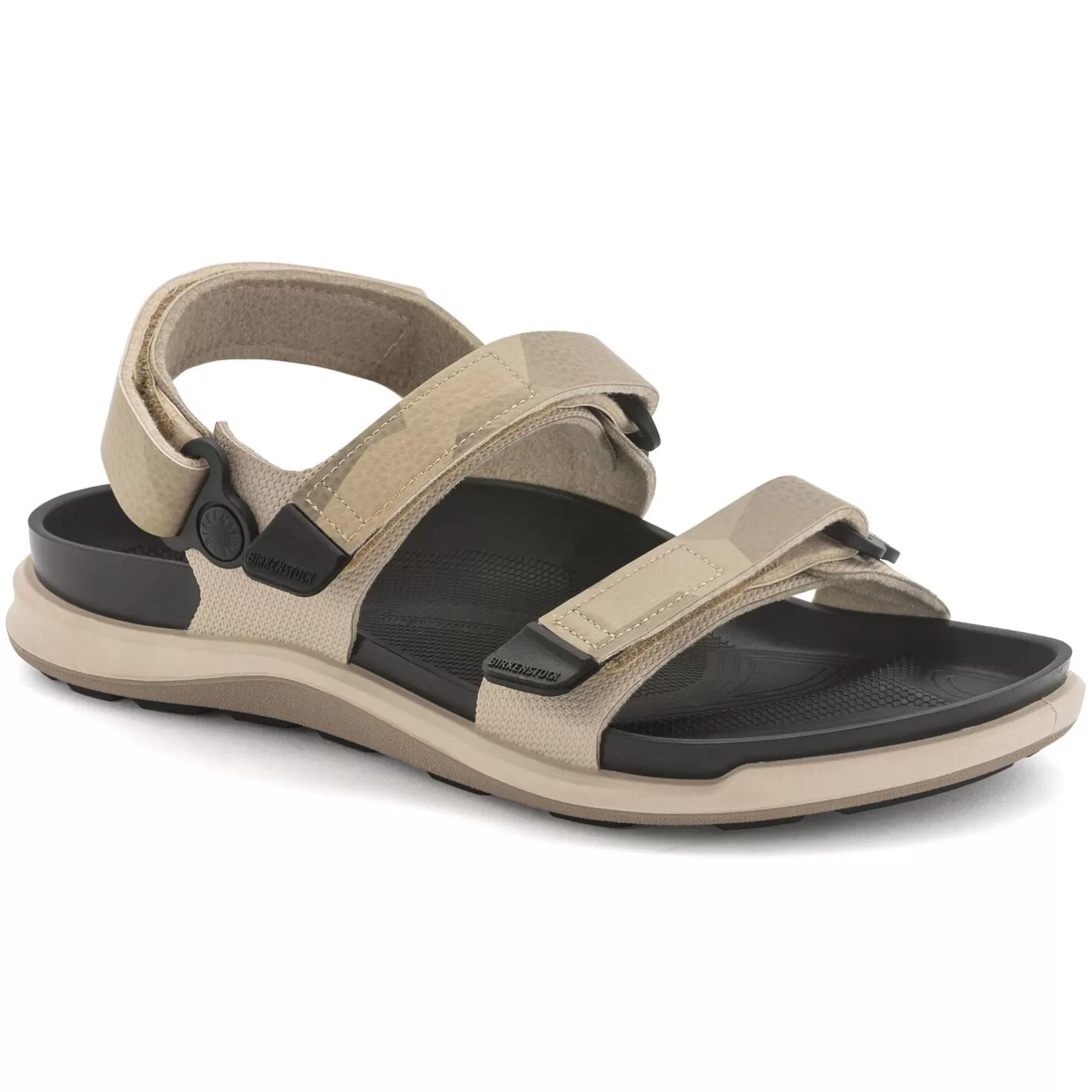 Discount Birkenstock Kalahari Women Futura Geometric Camo Beige