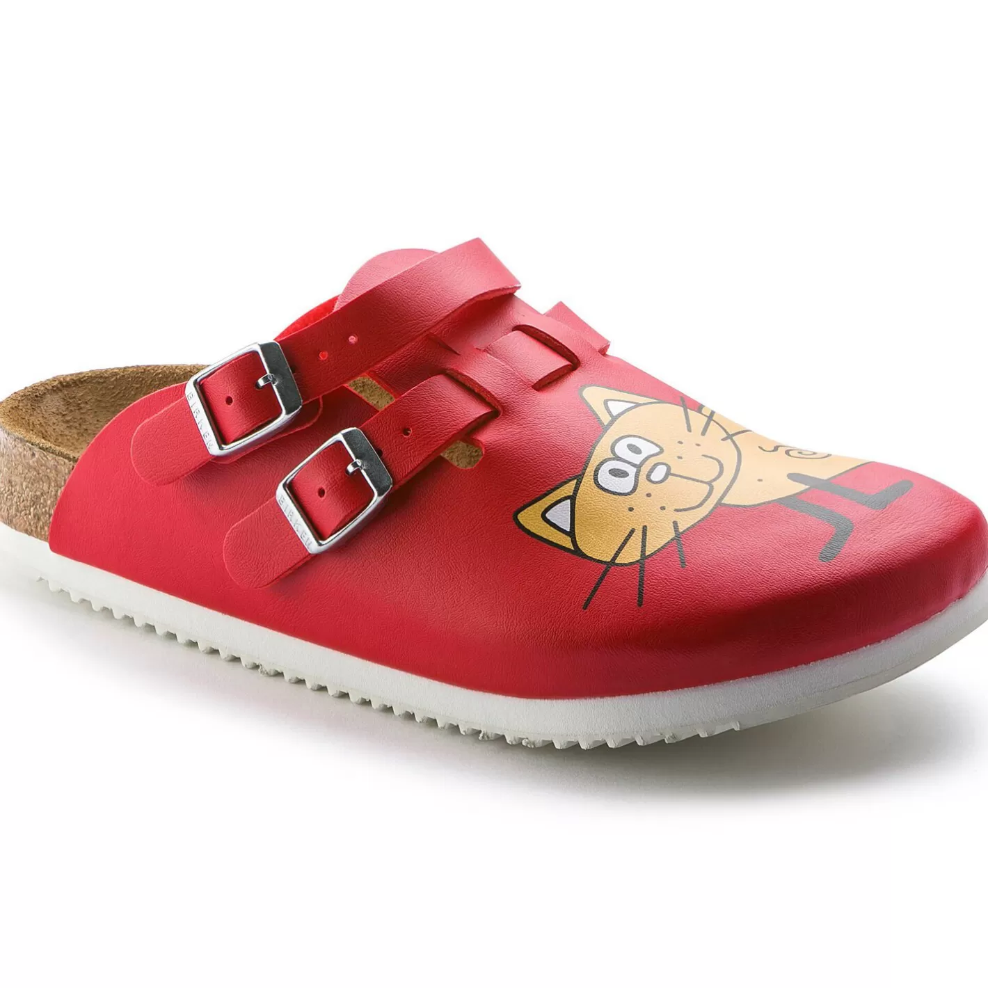 Best Birkenstock Kay Sl Cat Red Background
