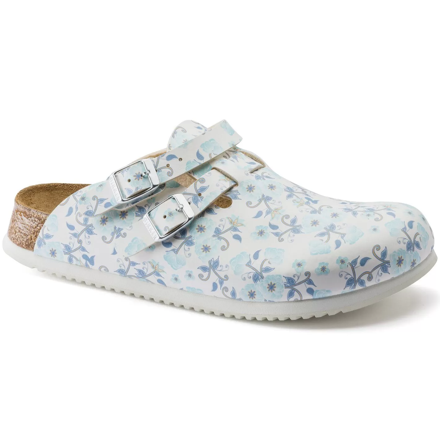 Cheap Birkenstock Kay Sl Blooming Roses Blue