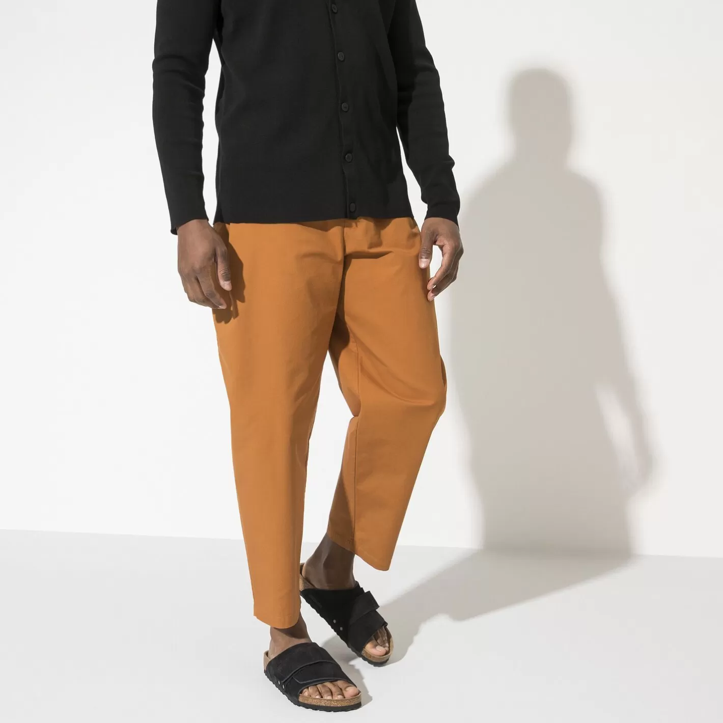 Hot Birkenstock Kyoto Desert Dust Black