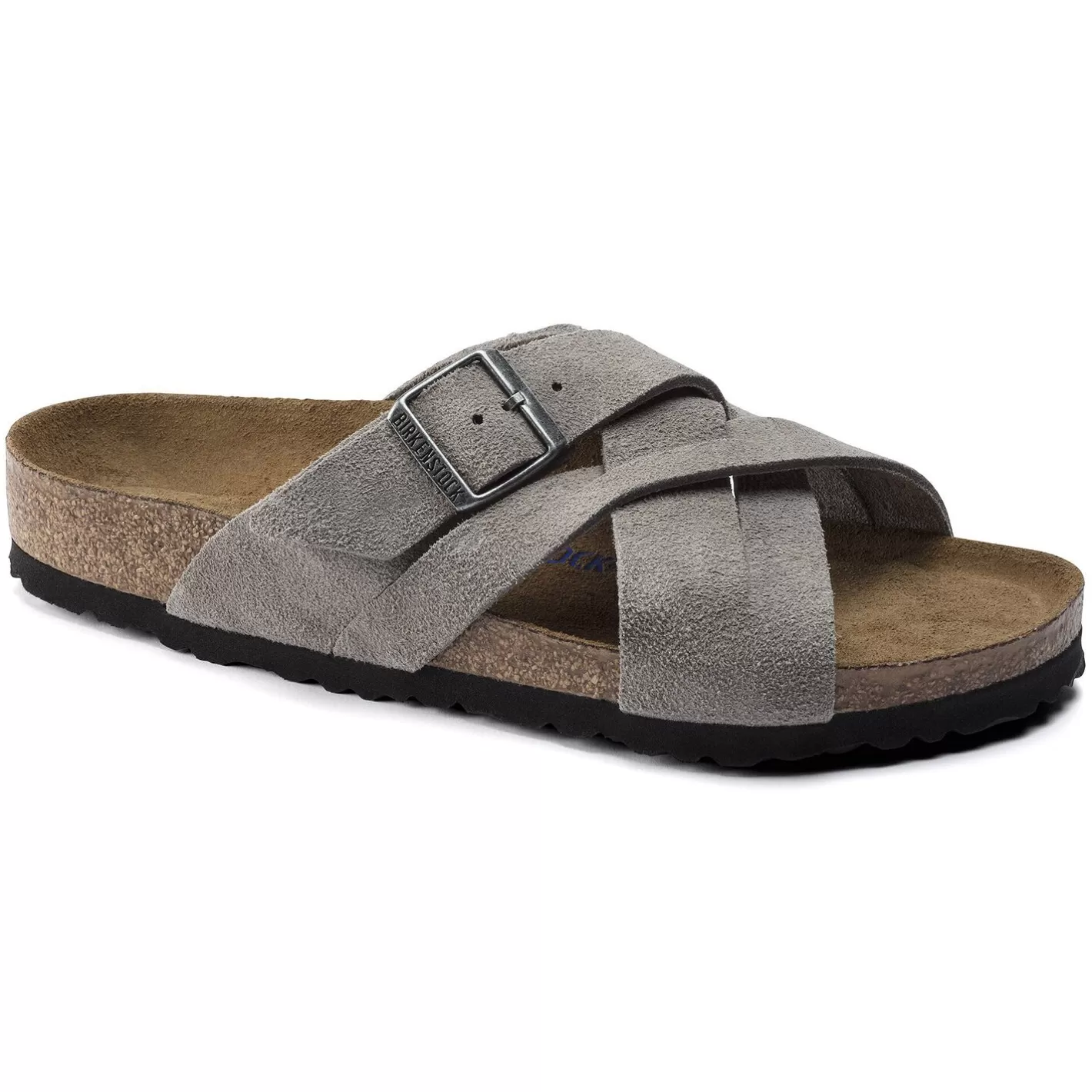 Cheap Birkenstock Lugano Soft Footbed Stone Coin