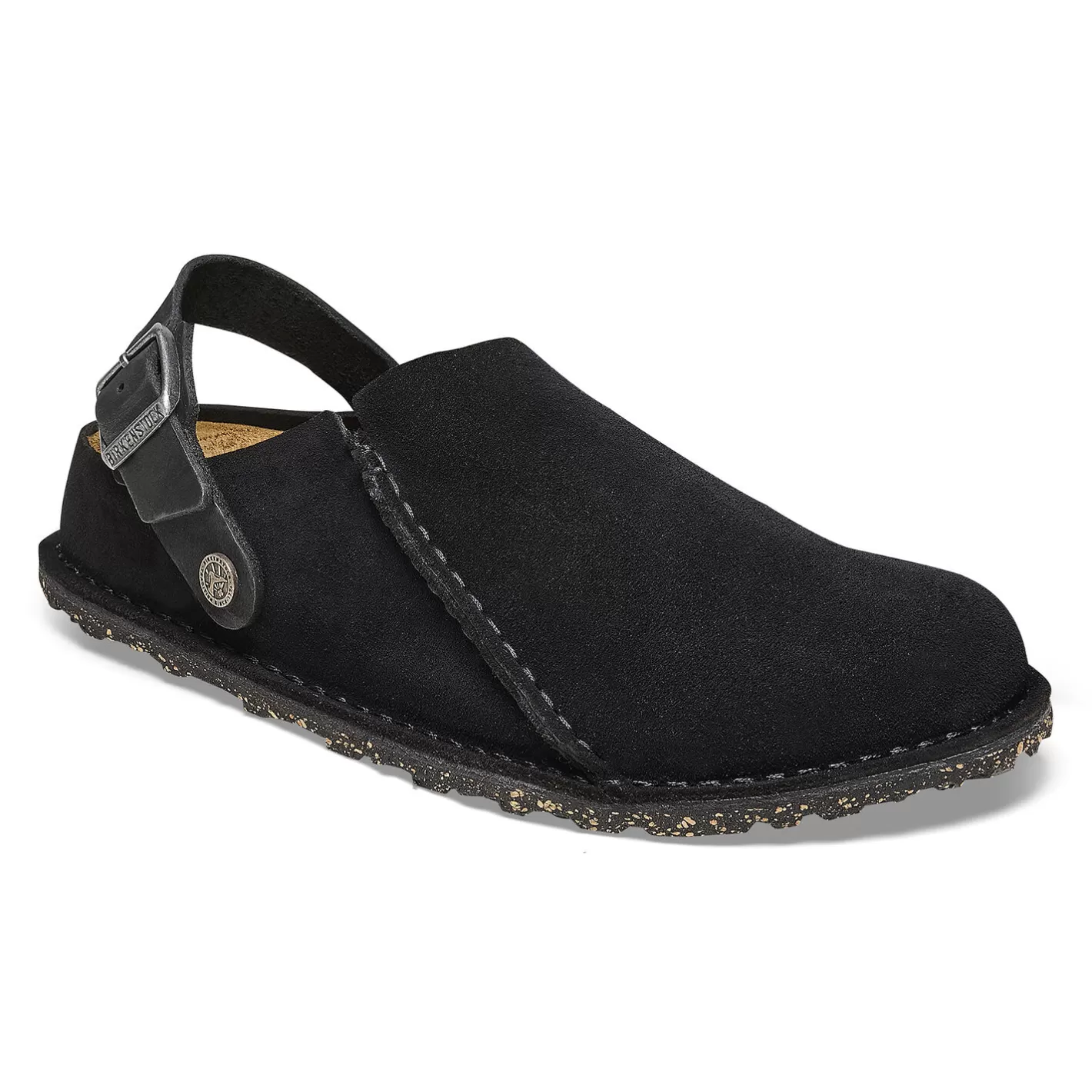 Cheap Birkenstock Lutry Premium Suede Black