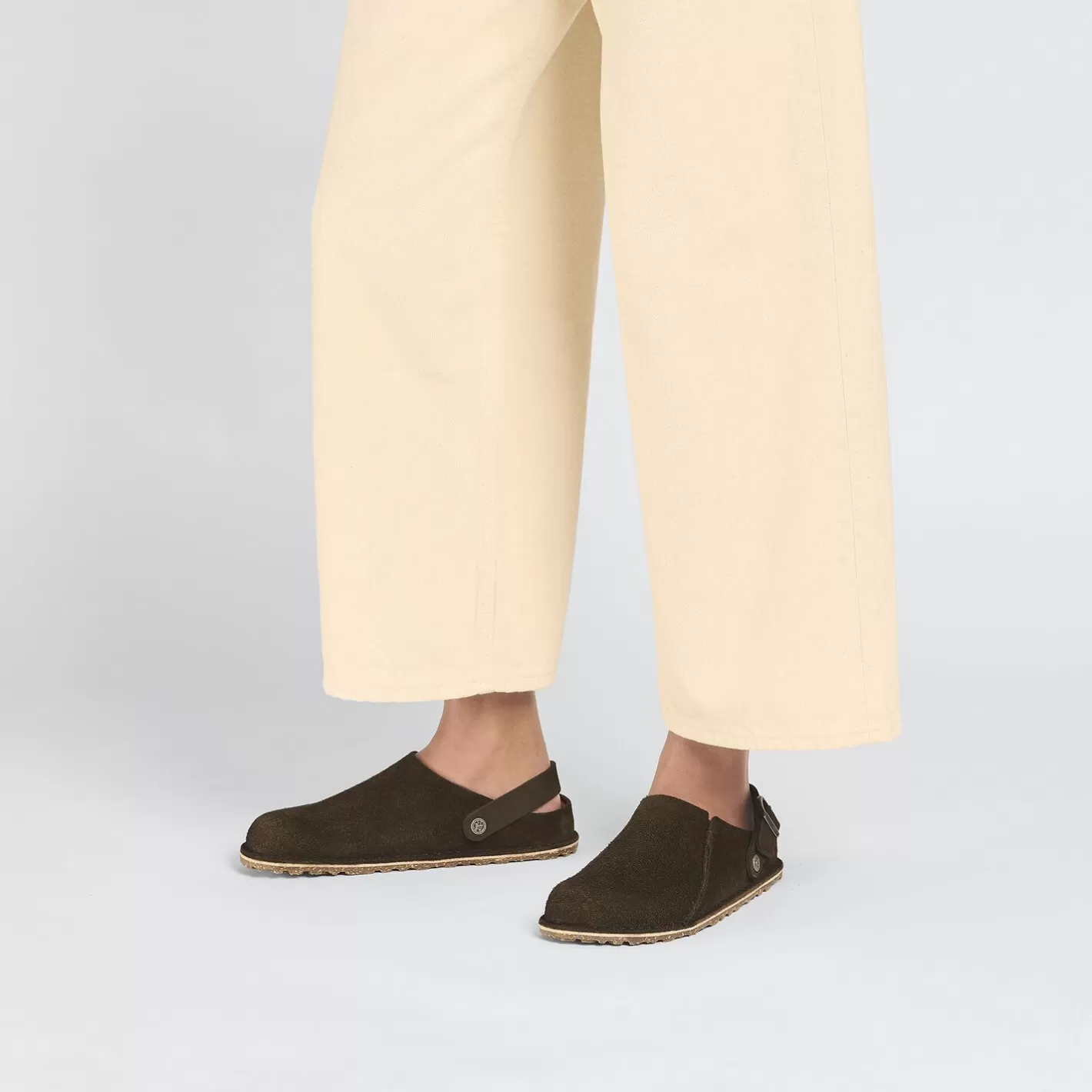 Shop Birkenstock Lutry Premium Suede Espresso