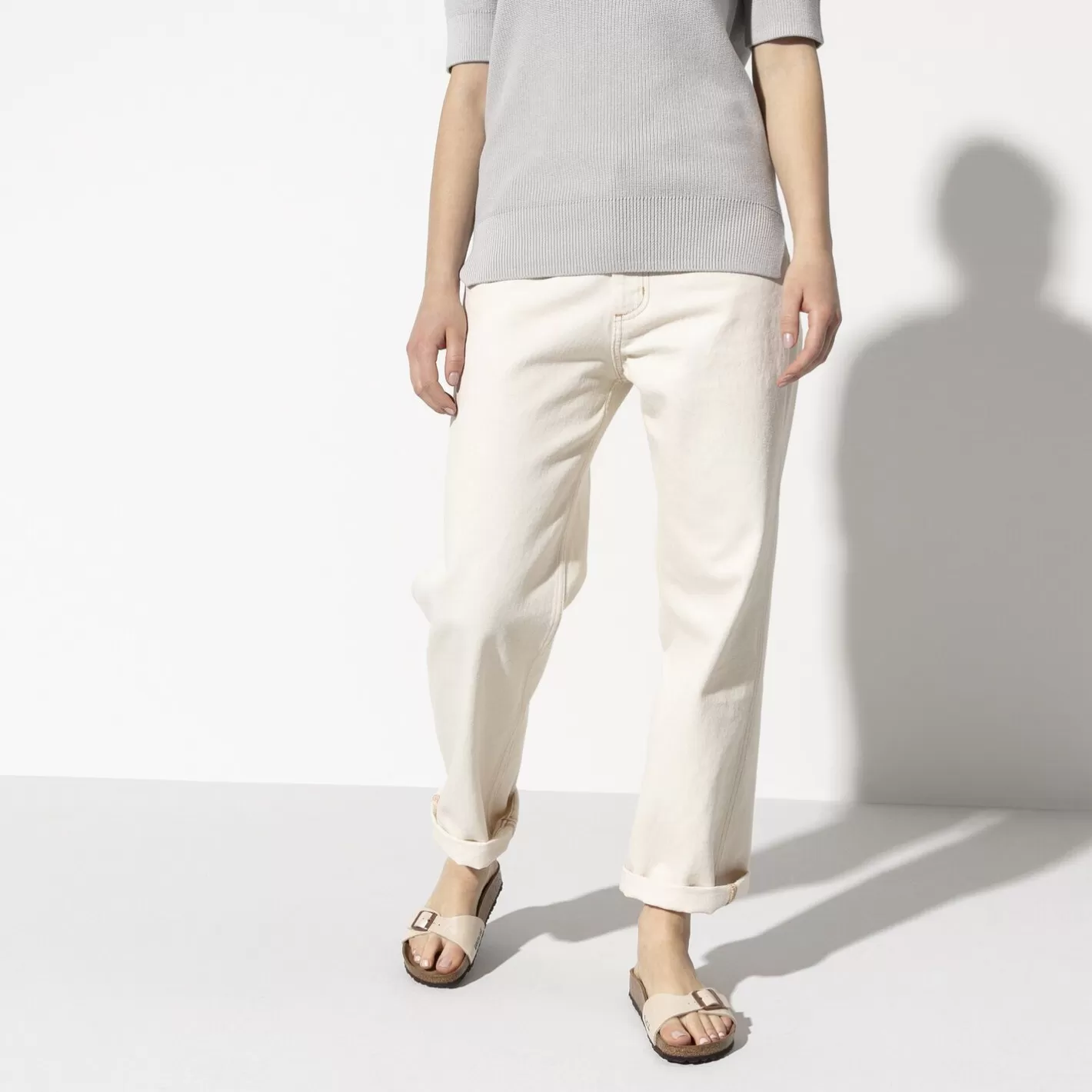 Fashion Birkenstock Madrid Graceful Pearl White