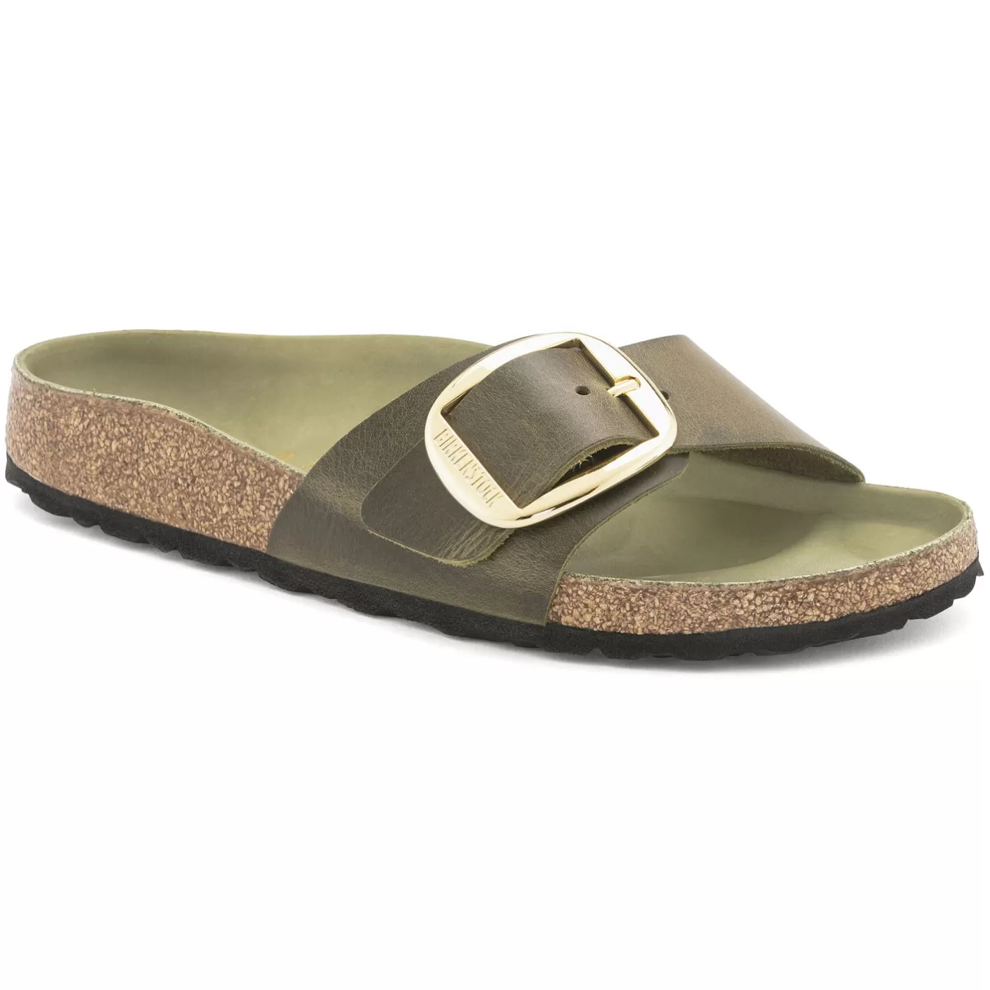 Fashion Birkenstock Madrid Big Buckle Olive Green