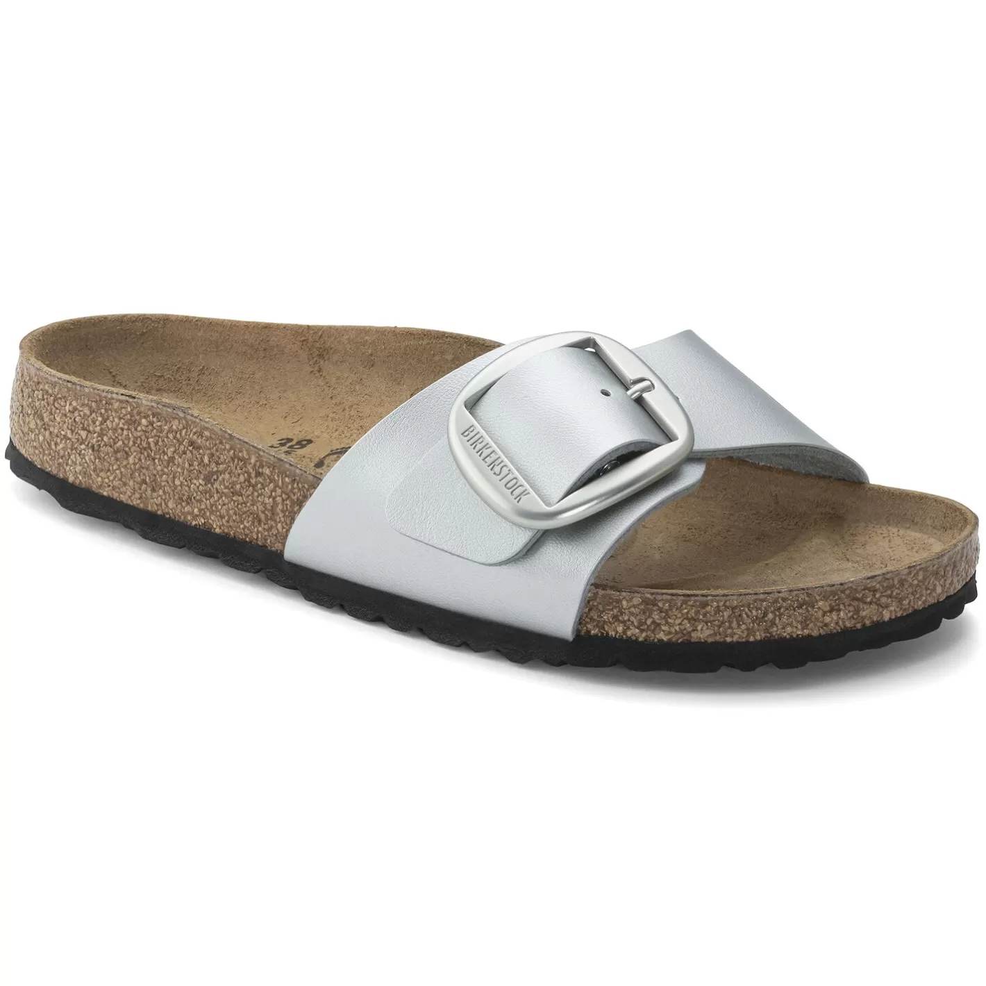 Flash Sale Birkenstock Madrid Big Buckle Silver