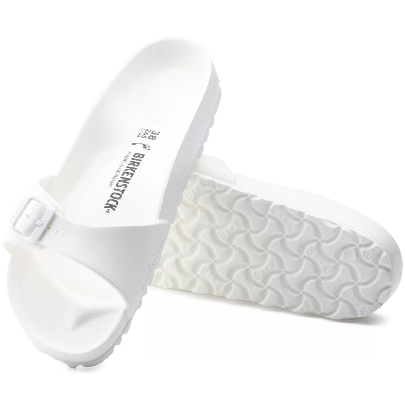 Online Birkenstock Madrid Essentials White