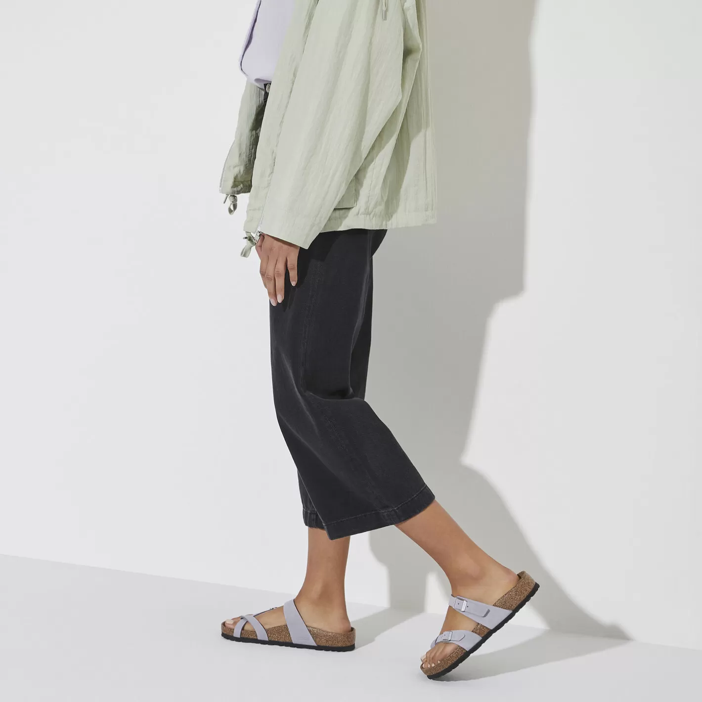 New Birkenstock Mayari Soft Footbed Purple Fog