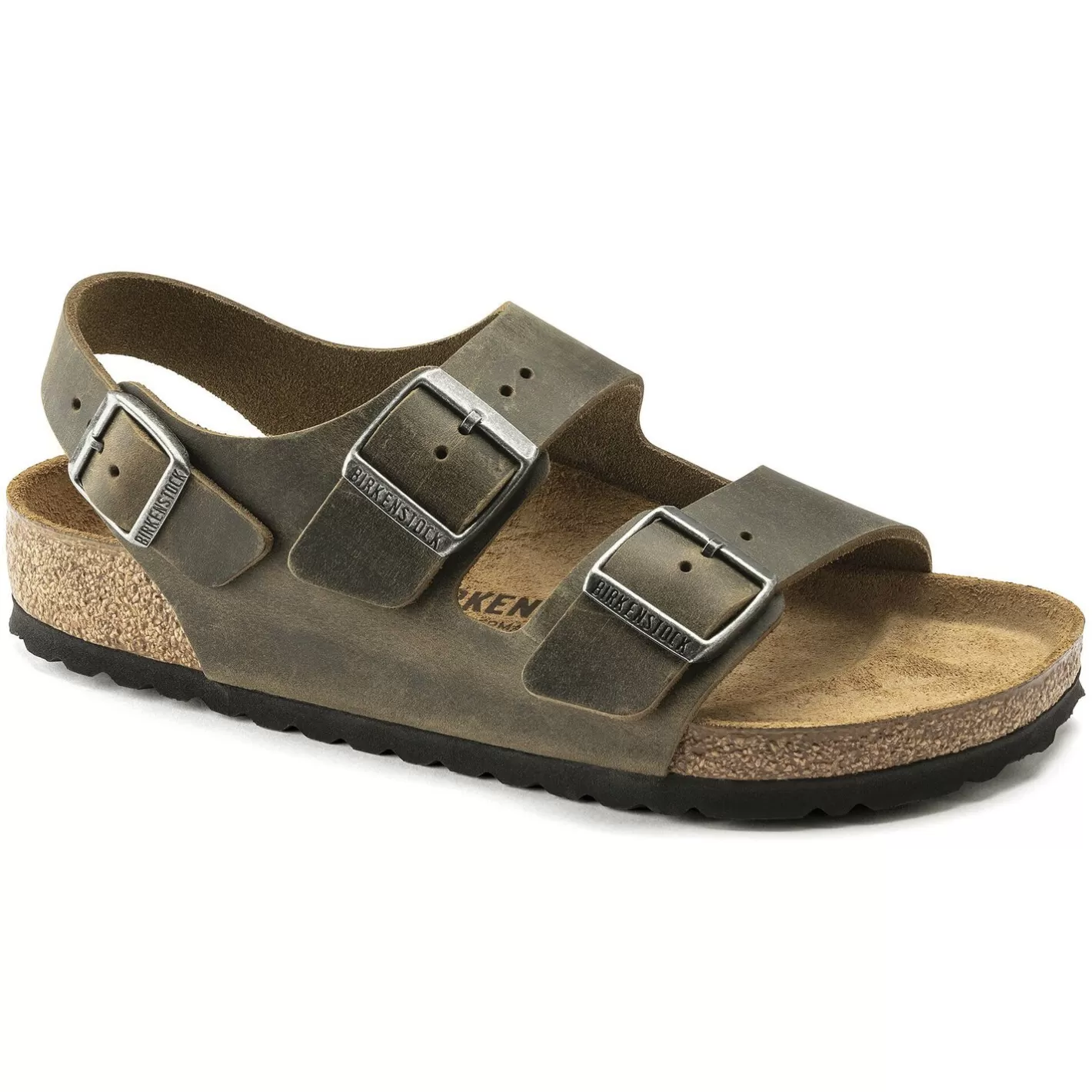 Shop Birkenstock Milano Faded Khaki