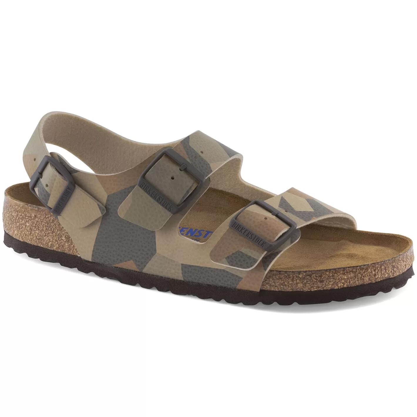 Fashion Birkenstock Milano Bs Desert Soil Geo Camo Core