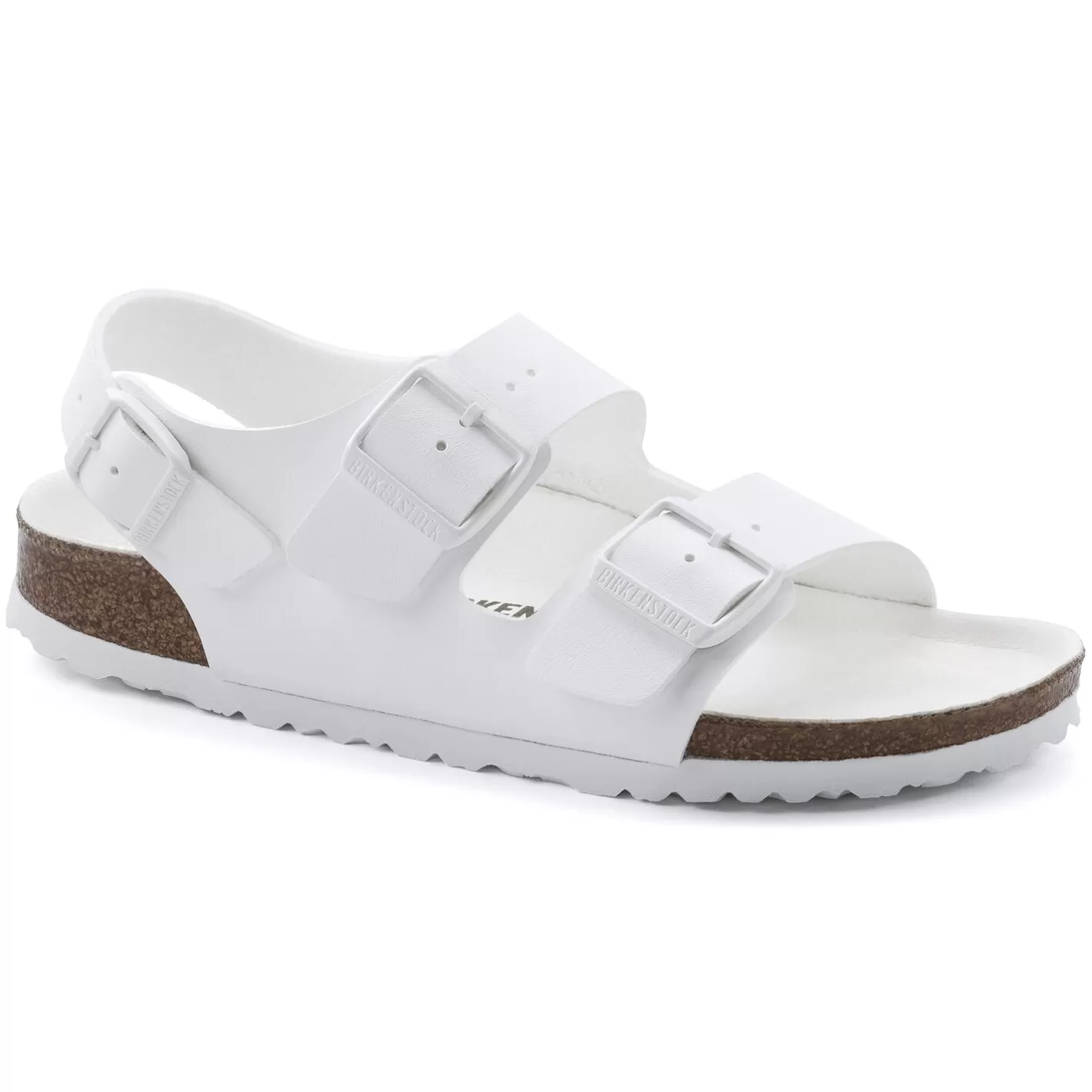 Cheap Birkenstock Milano Bs Triples White