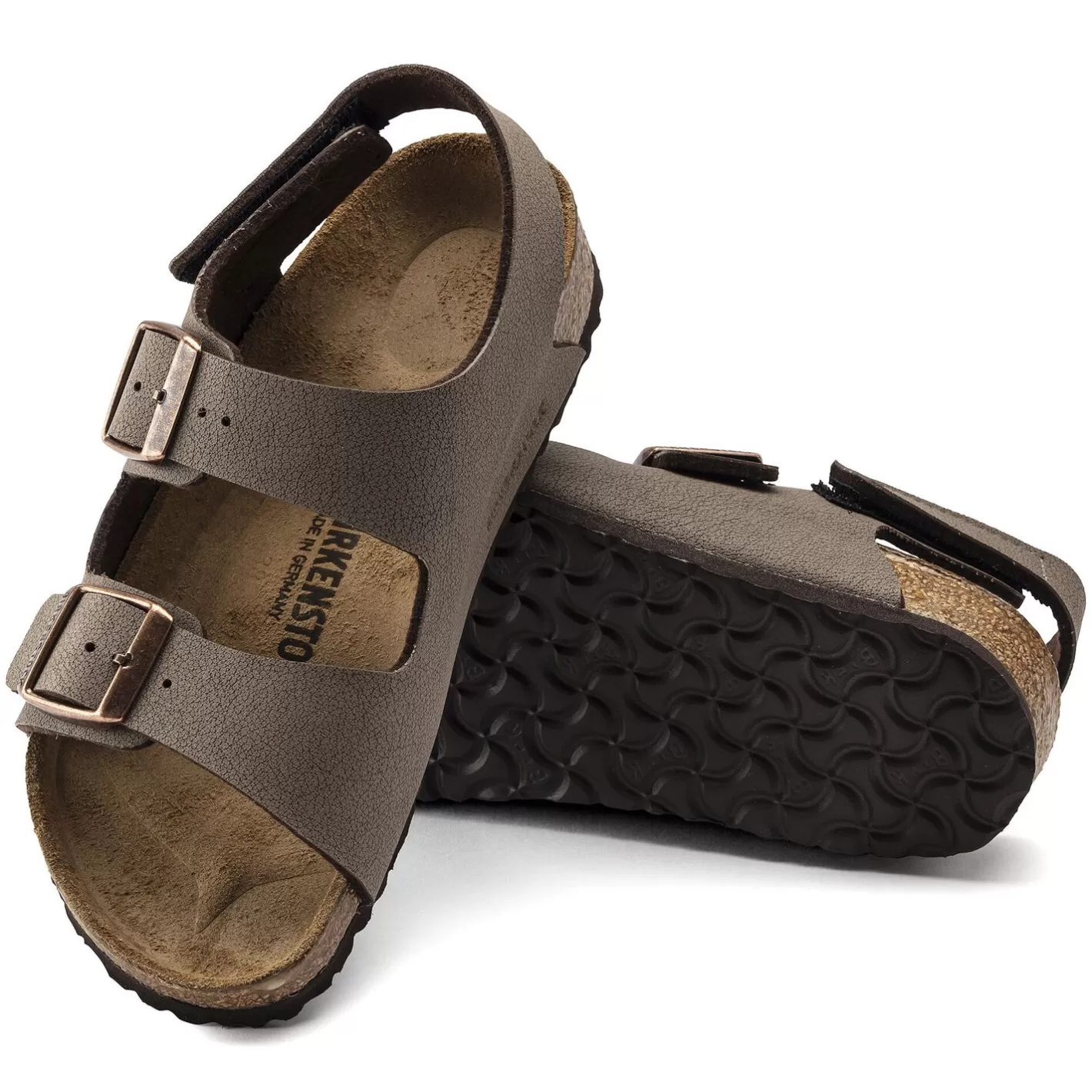 New Birkenstock Milano Hl Kids Mocha