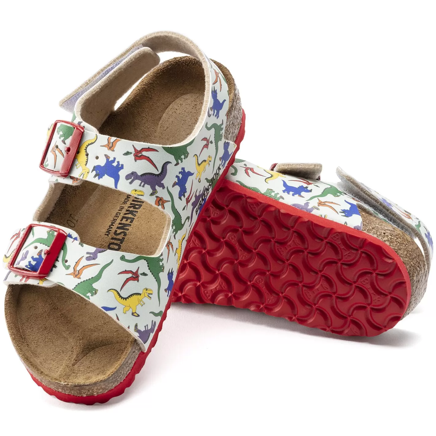 Fashion Birkenstock Milano Hl Kids Best Friends Dino Multi