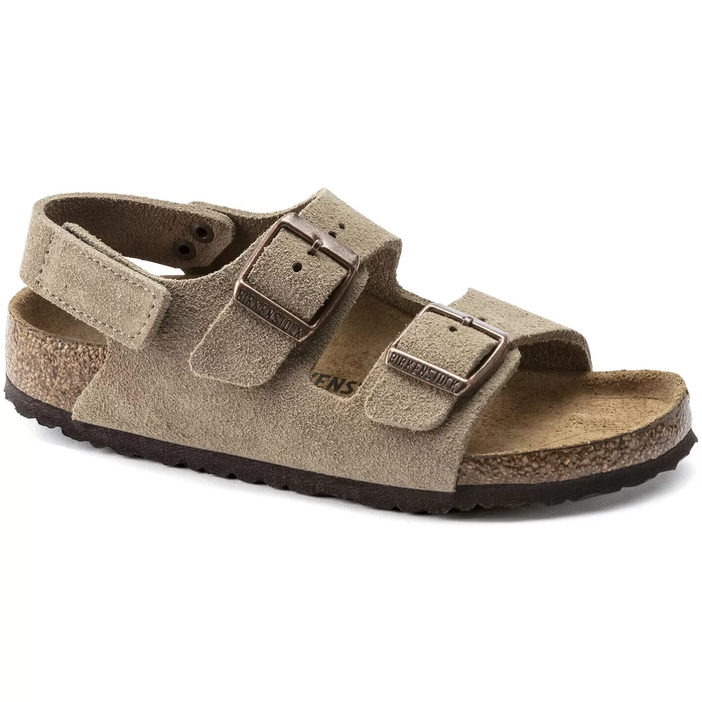 Best Birkenstock Milano Hl Suede Kids Taupe