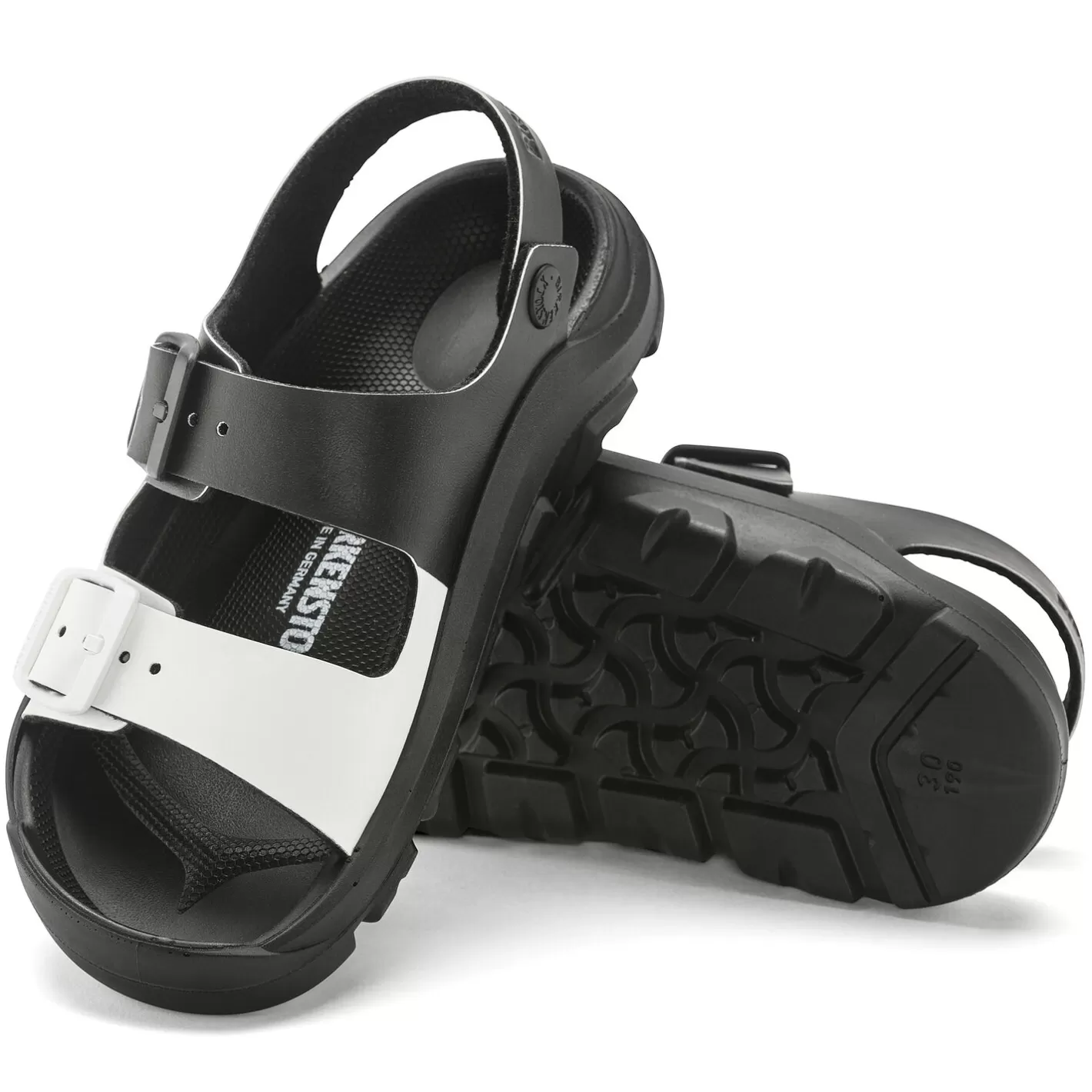 Discount Birkenstock Mogami Black/White