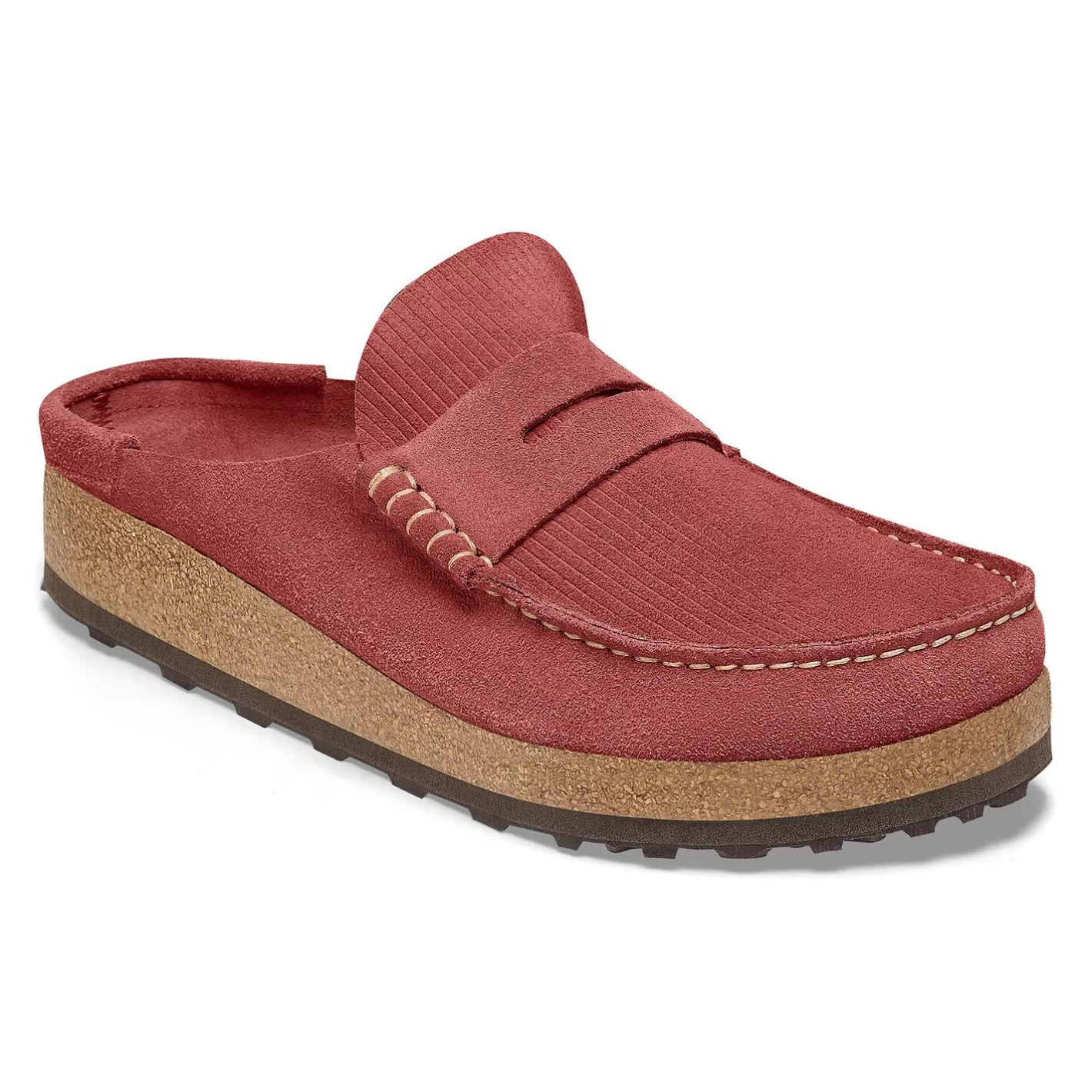 Online Birkenstock Naples Corduroy Sienna Red