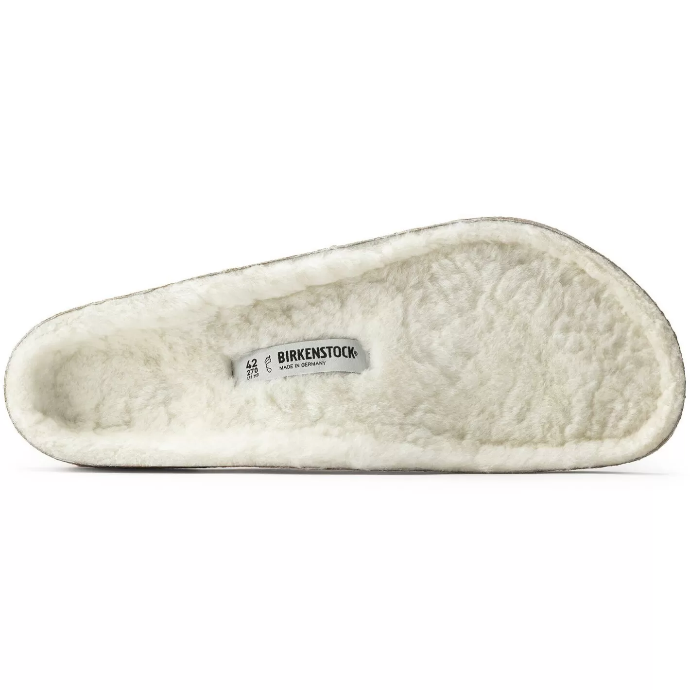 Cheap Birkenstock Replacement Shearling Footbed Zermatt / Andermatt White
