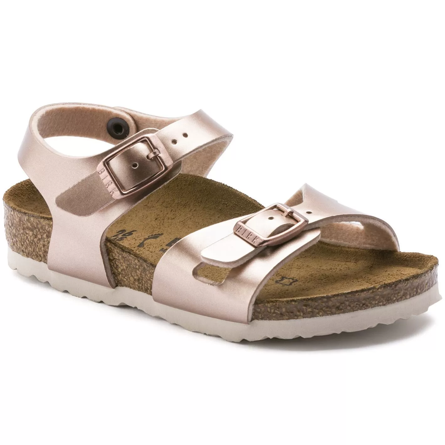Flash Sale Birkenstock Rio Kids Electric Metallic Copper