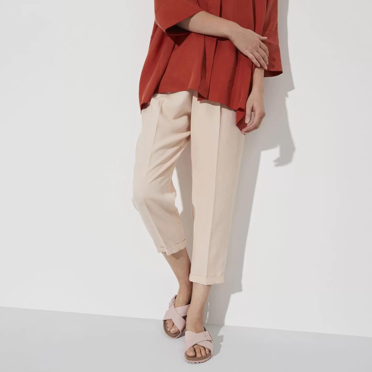 Shop Birkenstock Siena Vegan Soft Pink