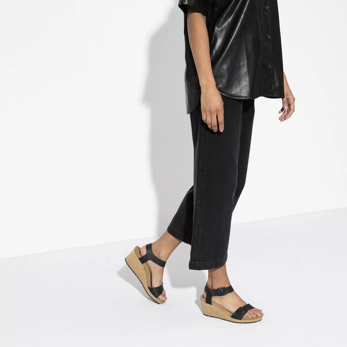 Discount Birkenstock Soley Black
