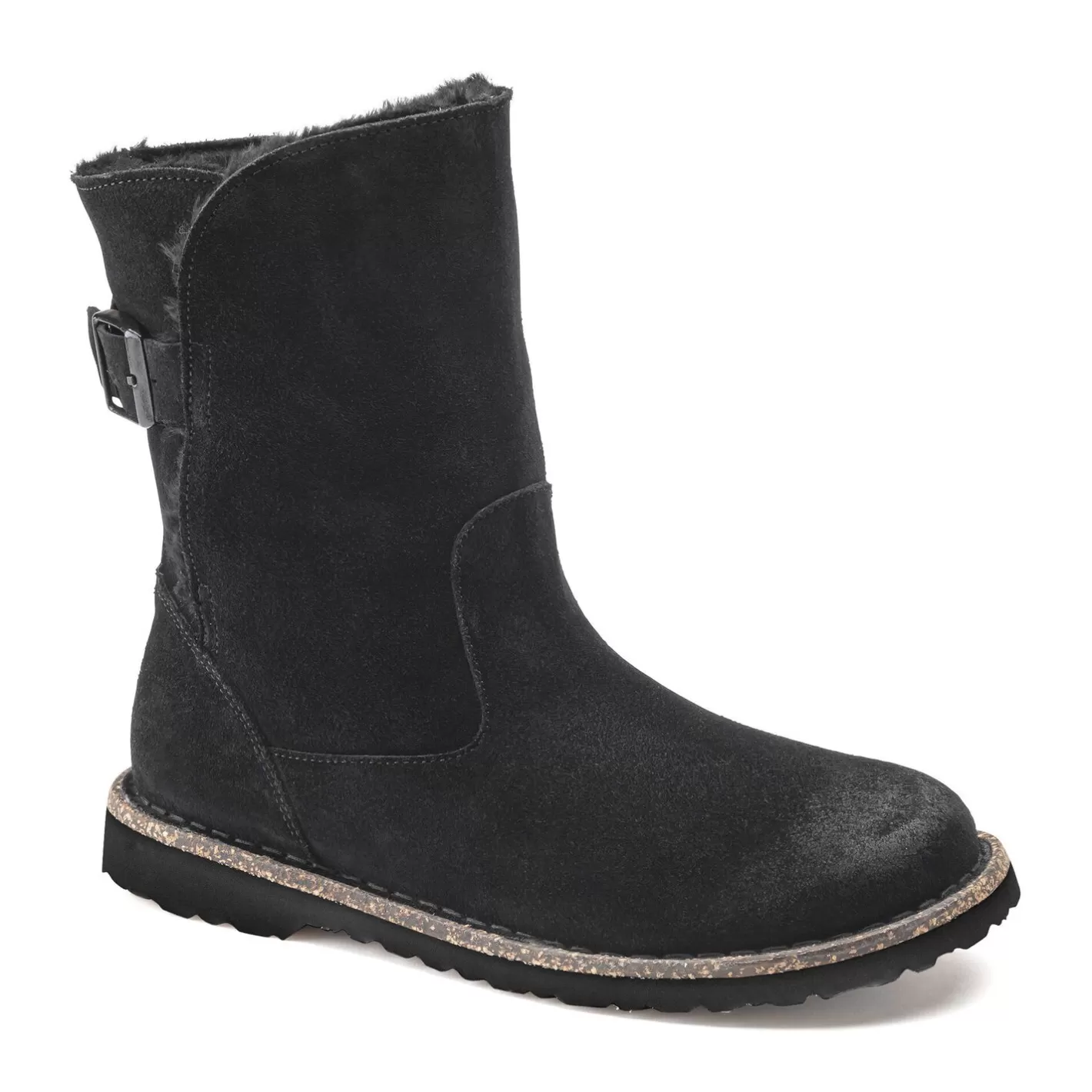 Shop Birkenstock Uppsala Shearling Black