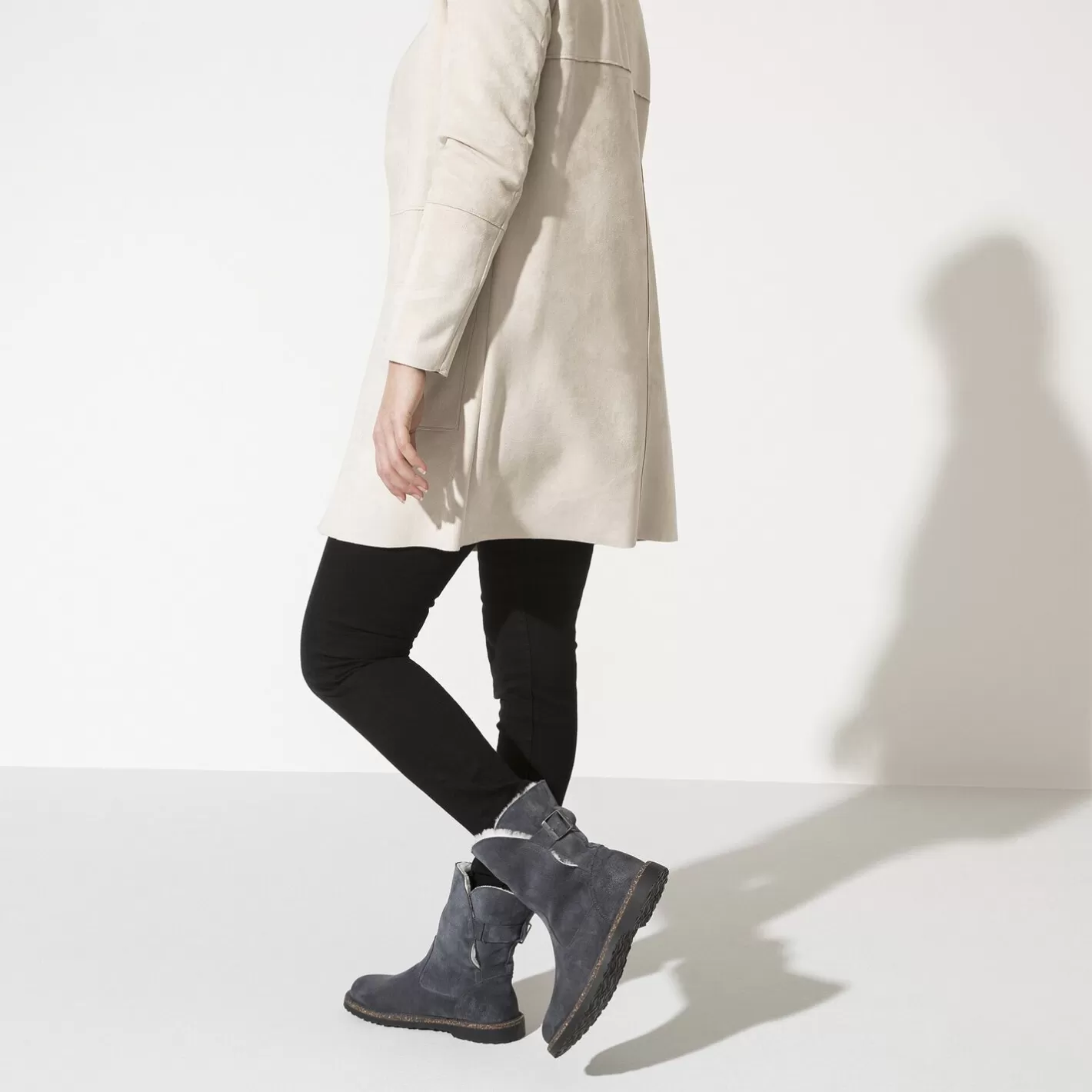 Clearance Birkenstock Uppsala Shearling Graphite