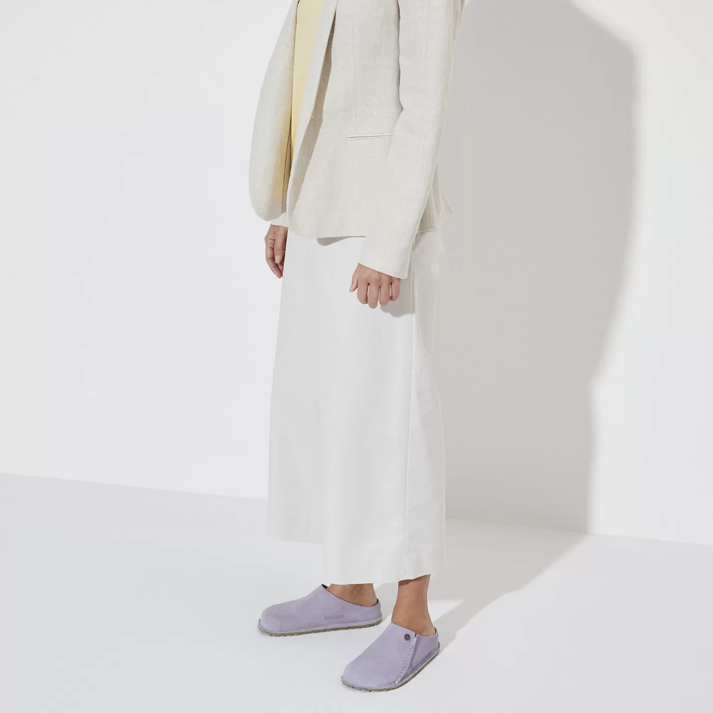 Shop Birkenstock Zermatt Premium Purple Fog
